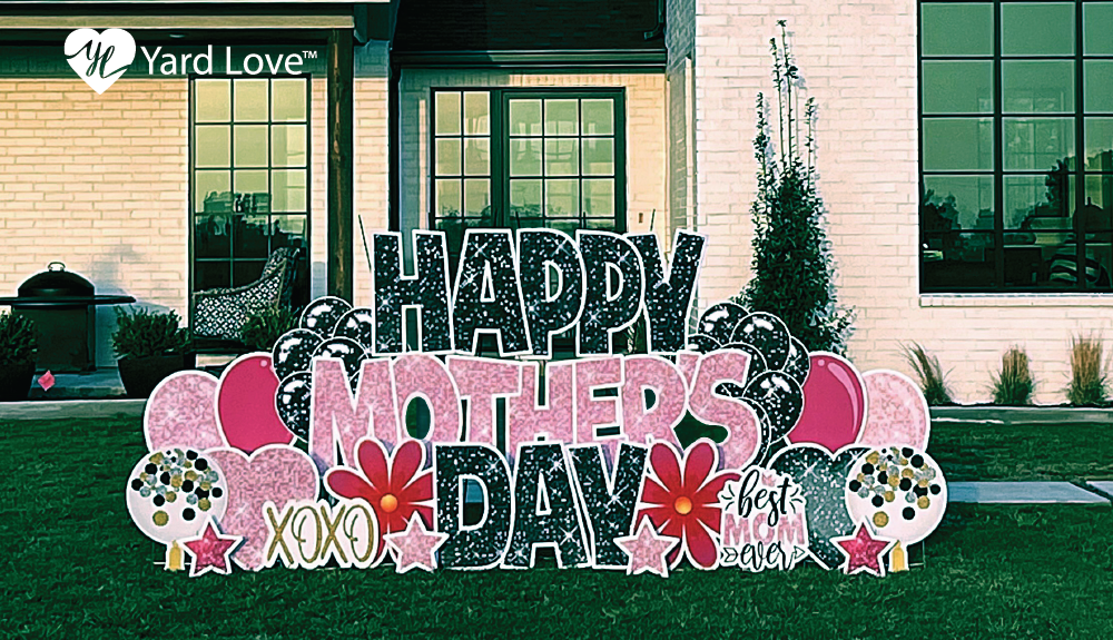Happy Mother's Day yard signs