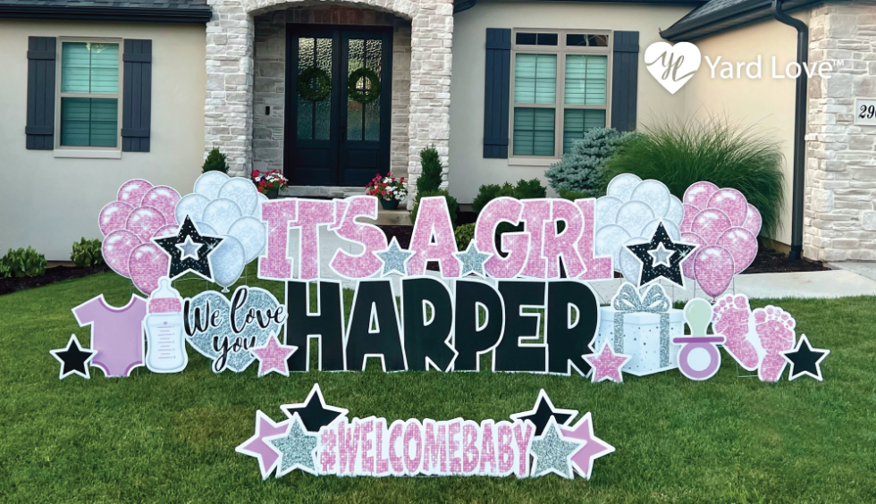 Home Baby Yard Signs Yard Love