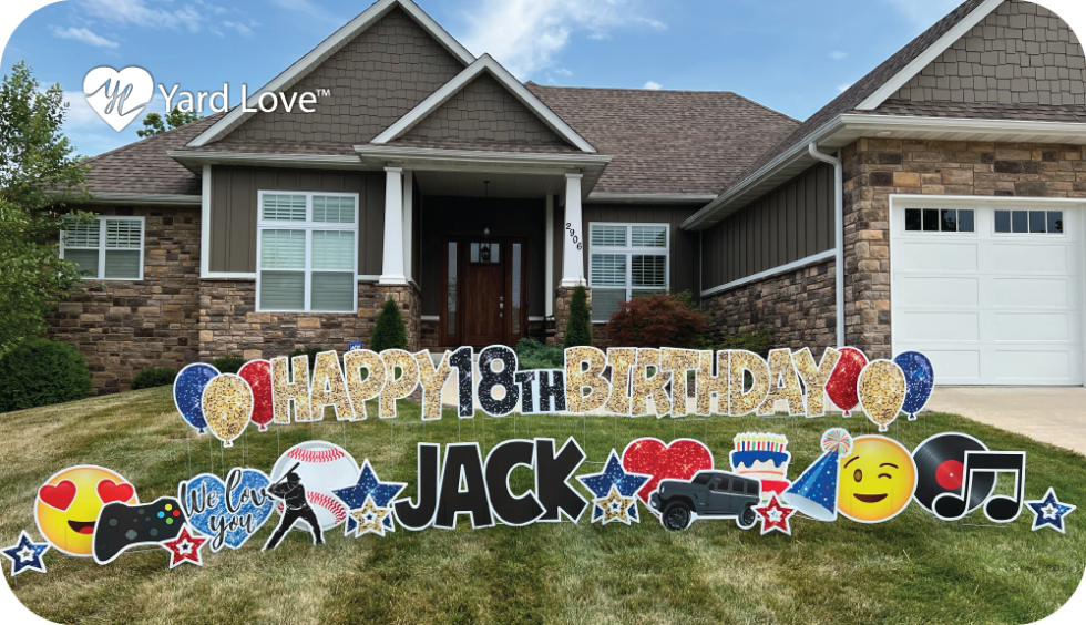 Birthday Yard Sign Rentals Yard Love