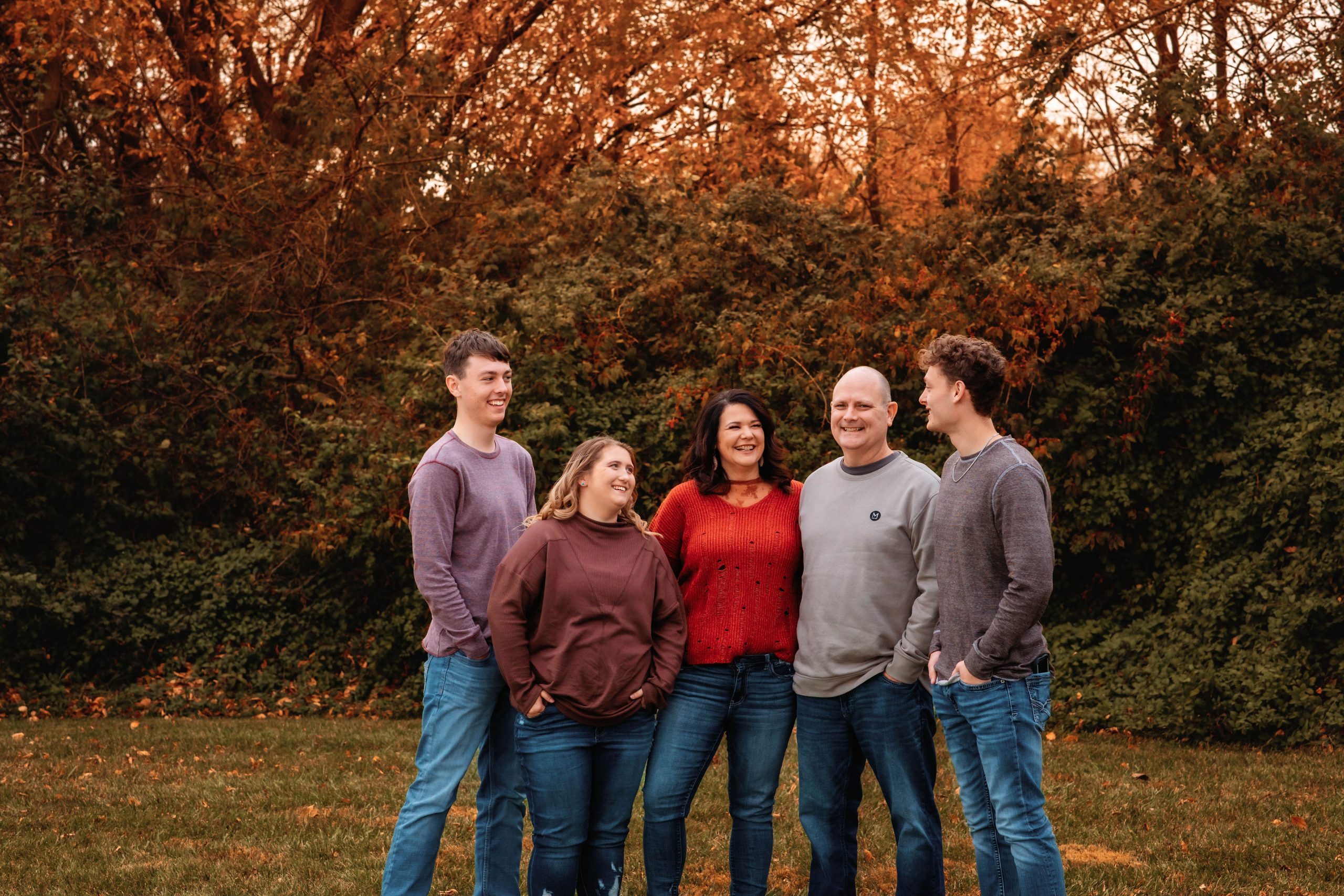 Kassie Campbell and her family